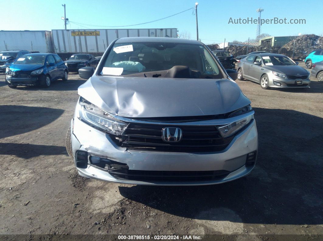 2021 Honda Odyssey Lx Серебряный vin: 5FNRL6H22MB017204