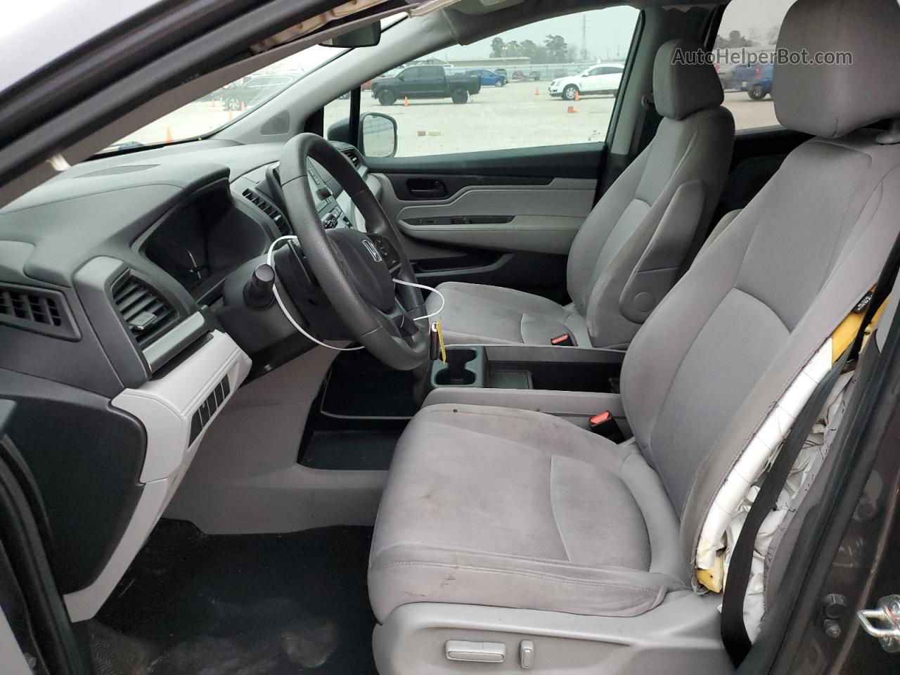 2019 Honda Odyssey Lx Серый vin: 5FNRL6H23KB017404