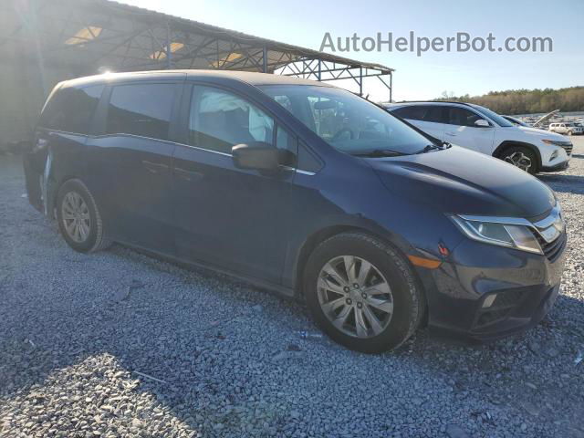 2020 Honda Odyssey Lx Blue vin: 5FNRL6H23LB026511