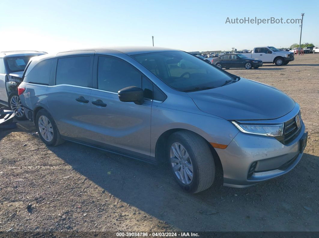 2021 Honda Odyssey Lx Silver vin: 5FNRL6H23MB031063