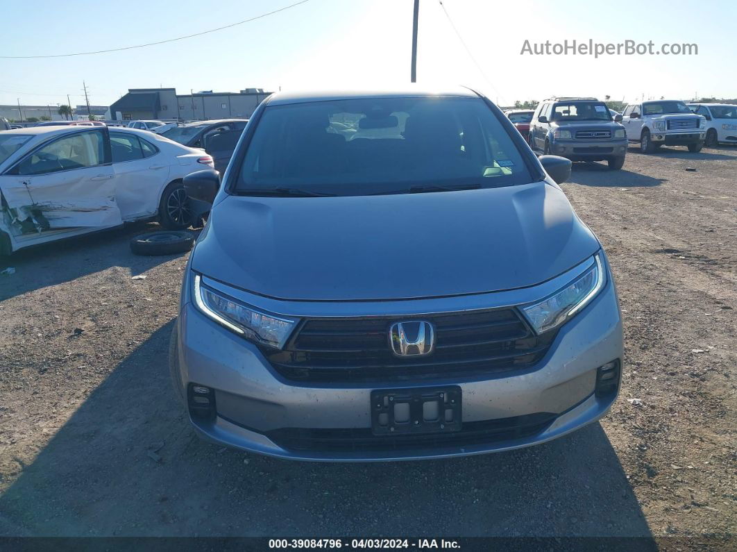 2021 Honda Odyssey Lx Серебряный vin: 5FNRL6H23MB031063