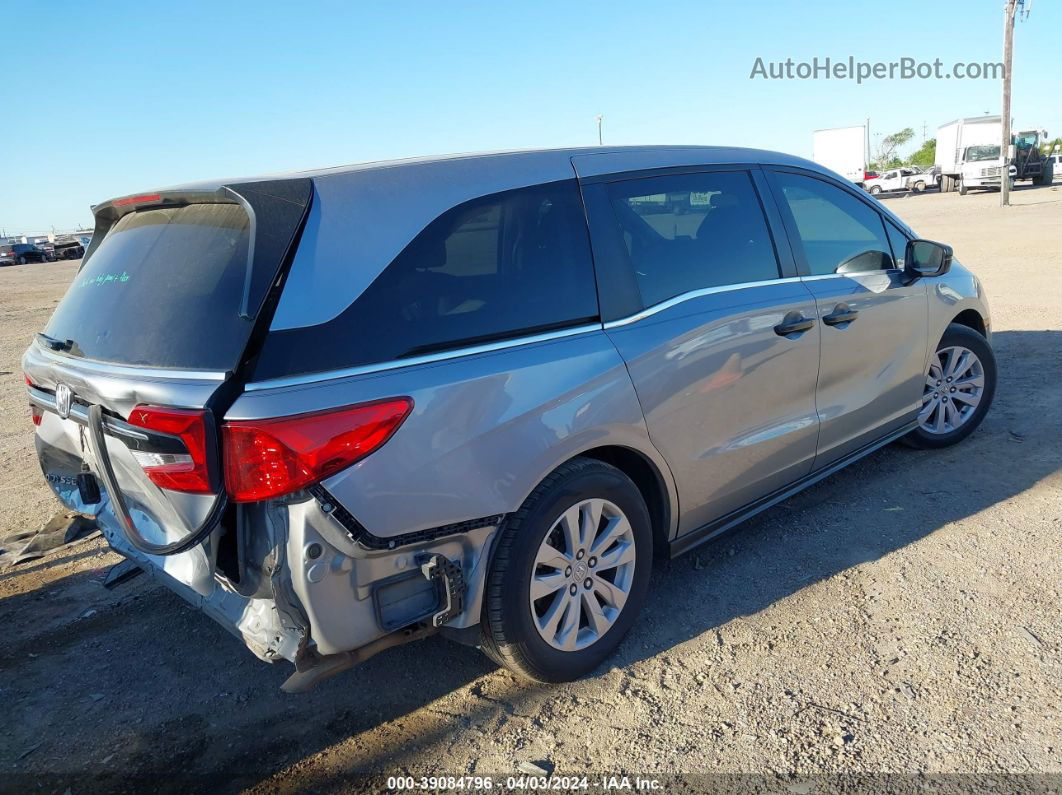 2021 Honda Odyssey Lx Silver vin: 5FNRL6H23MB031063