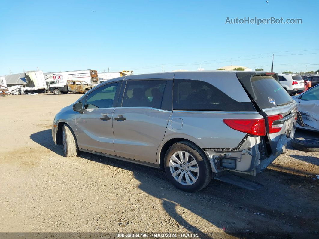 2021 Honda Odyssey Lx Silver vin: 5FNRL6H23MB031063