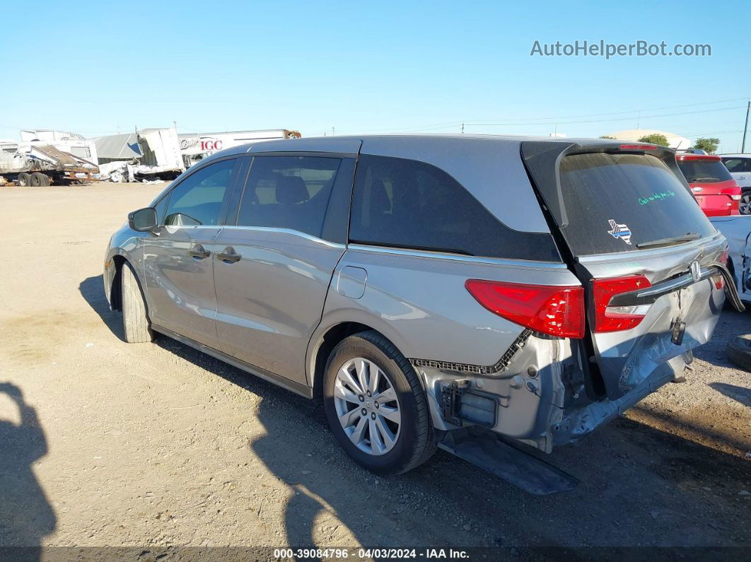 2021 Honda Odyssey Lx Silver vin: 5FNRL6H23MB031063