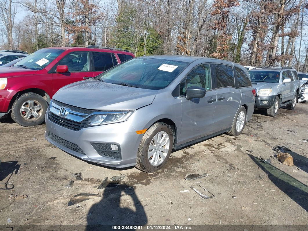 2019 Honda Odyssey Lx Silver vin: 5FNRL6H24KB061900