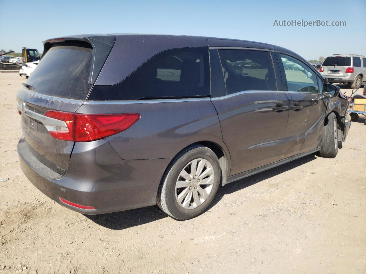 2020 Honda Odyssey Lx Серый vin: 5FNRL6H24LB011502