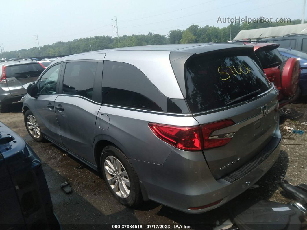 2020 Honda Odyssey Lx Silver vin: 5FNRL6H24LB042314