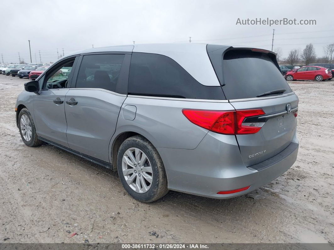 2021 Honda Odyssey Lx Blue vin: 5FNRL6H25MB007962