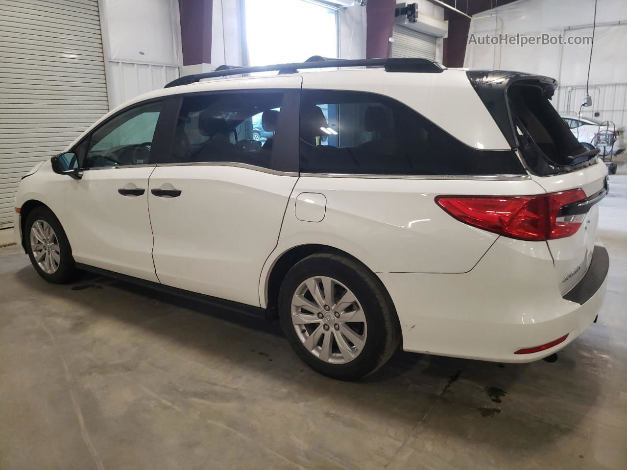 2021 Honda Odyssey Lx White vin: 5FNRL6H25MB031548