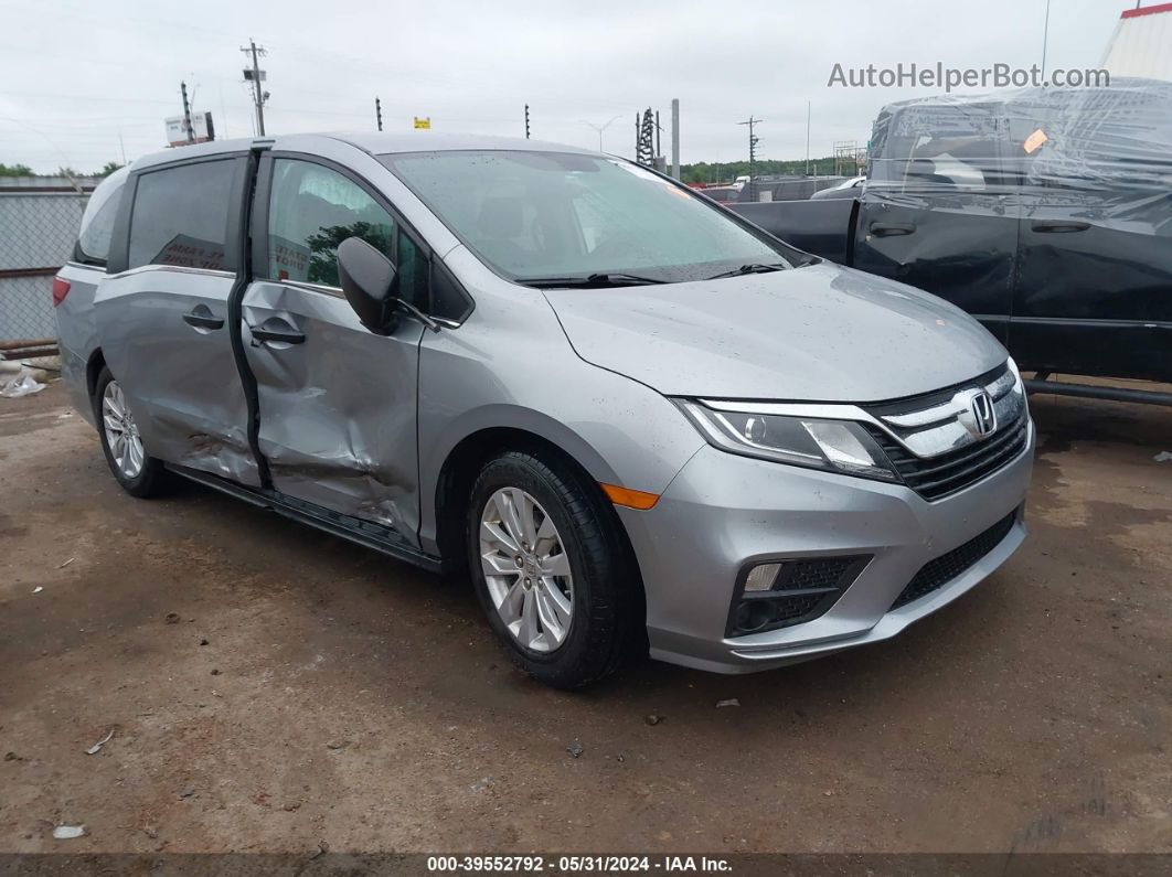 2019 Honda Odyssey Lx Silver vin: 5FNRL6H26KB048467