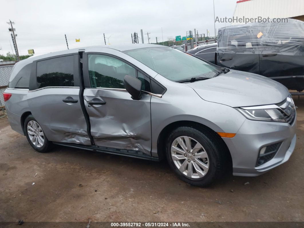 2019 Honda Odyssey Lx Silver vin: 5FNRL6H26KB048467