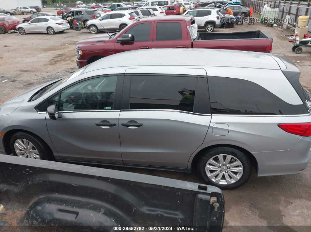 2019 Honda Odyssey Lx Silver vin: 5FNRL6H26KB048467