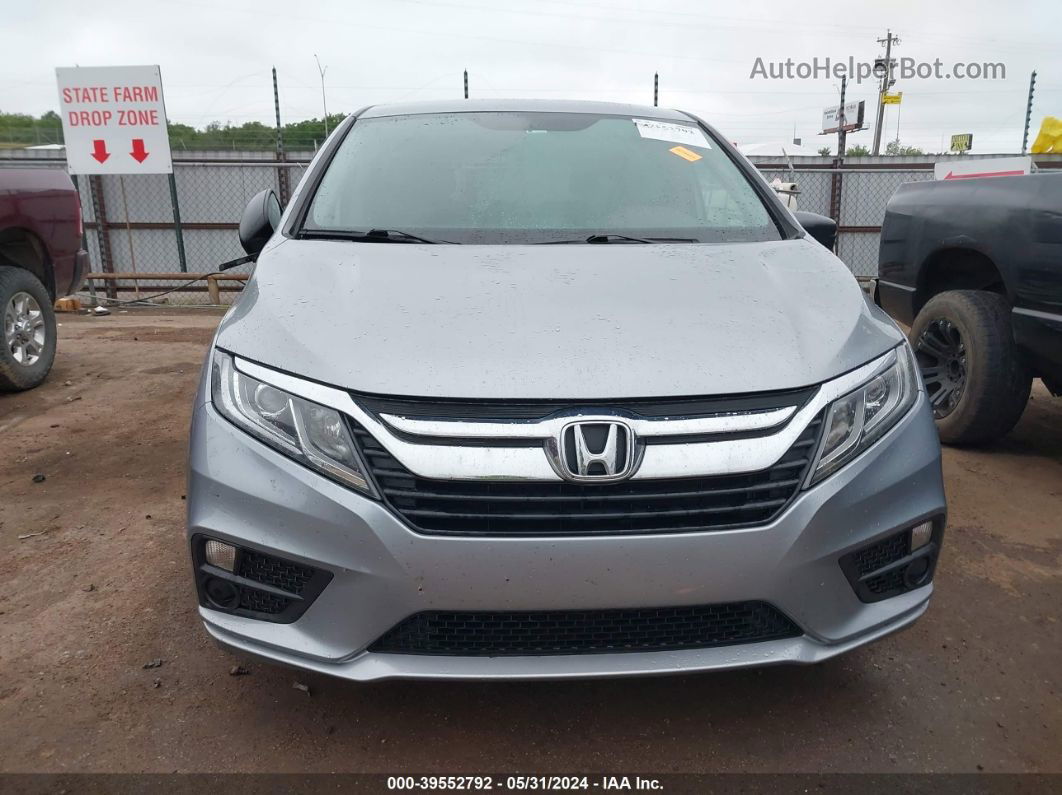 2019 Honda Odyssey Lx Silver vin: 5FNRL6H26KB048467