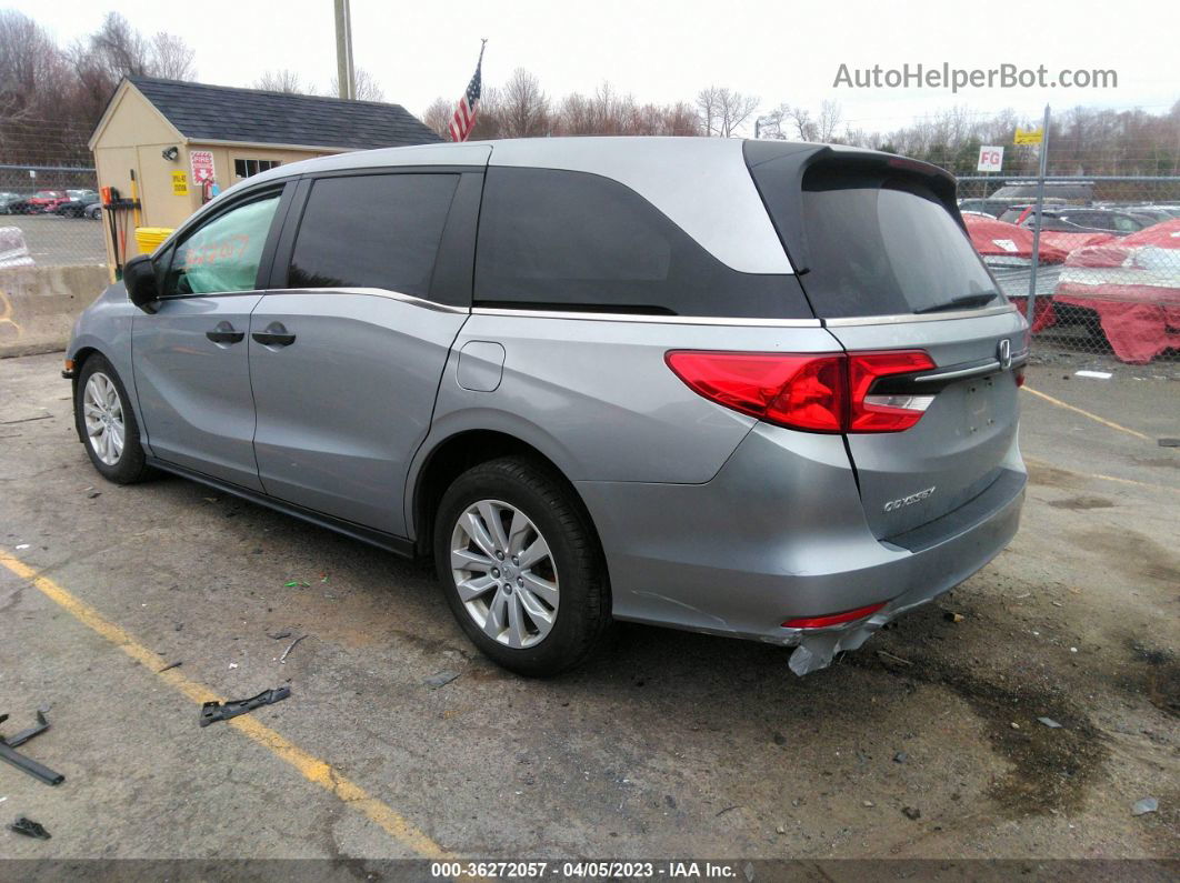 2021 Honda Odyssey Lx Silver vin: 5FNRL6H26MB031056