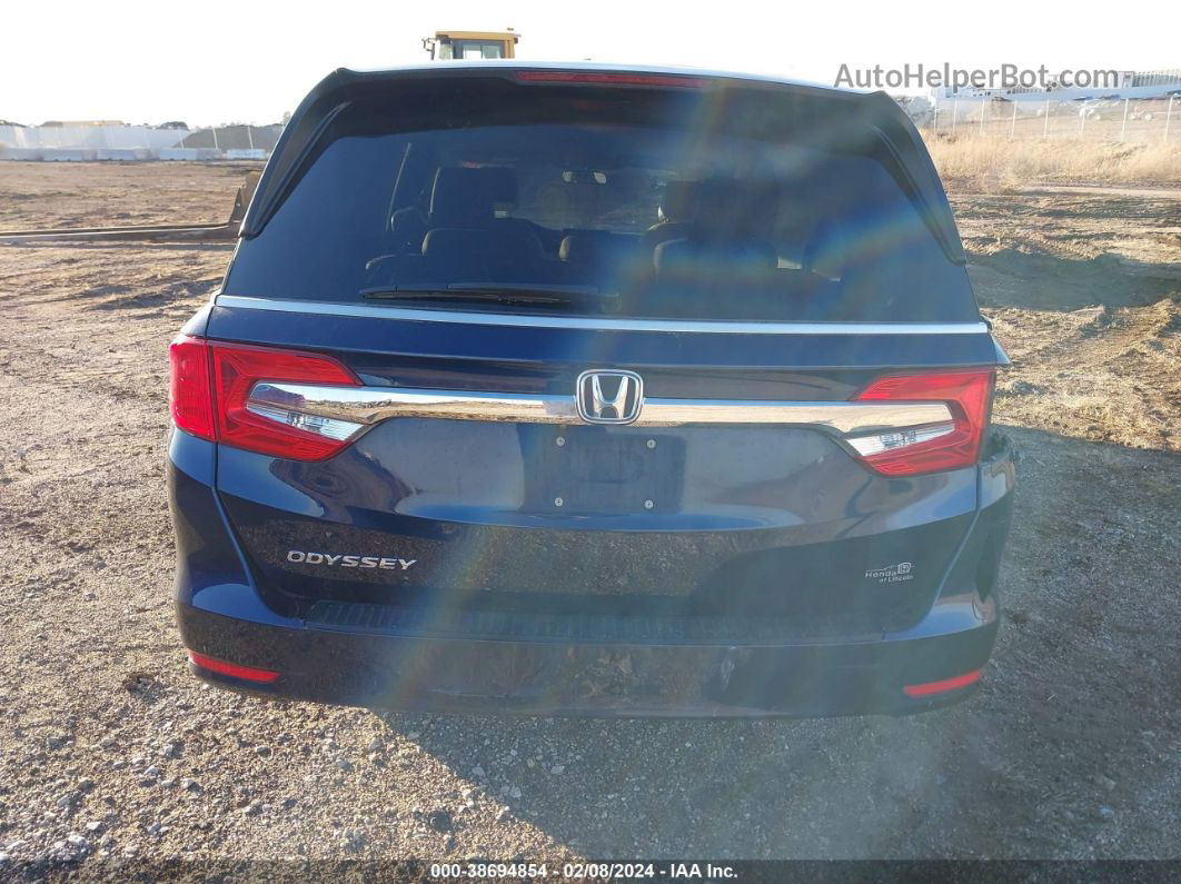 2019 Honda Odyssey Lx Blue vin: 5FNRL6H27KB129137