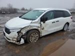 2021 Honda Odyssey Lx White vin: 5FNRL6H27MB037271