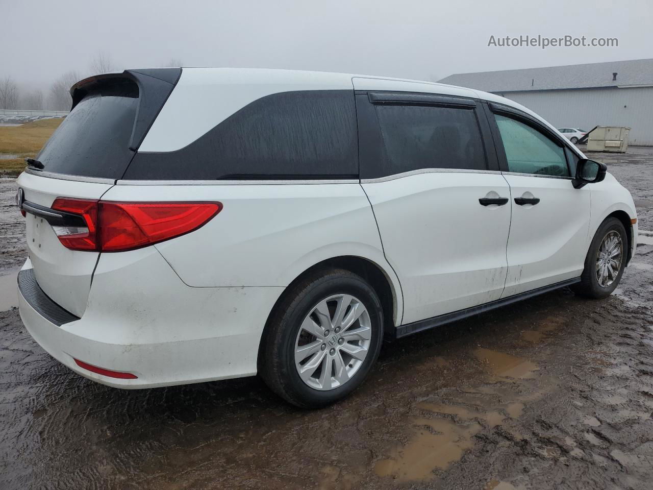 2021 Honda Odyssey Lx Белый vin: 5FNRL6H27MB037271