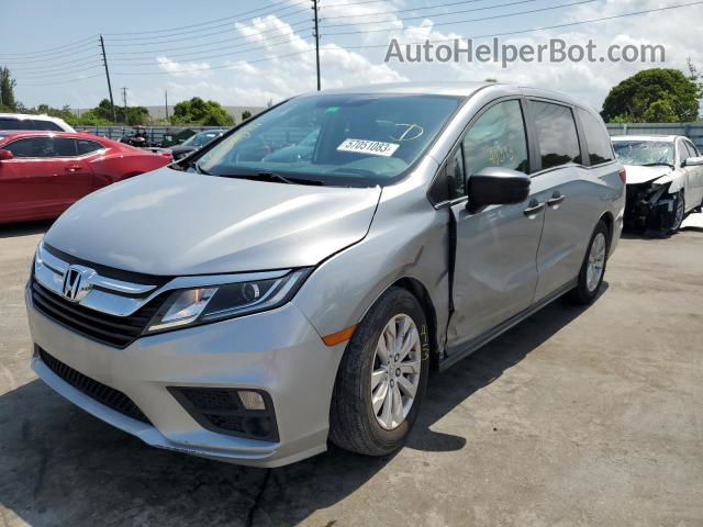 2019 Honda Odyssey Lx Gray vin: 5FNRL6H28KB089876