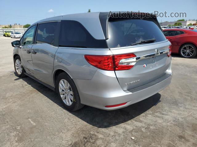 2019 Honda Odyssey Lx Gray vin: 5FNRL6H28KB089876