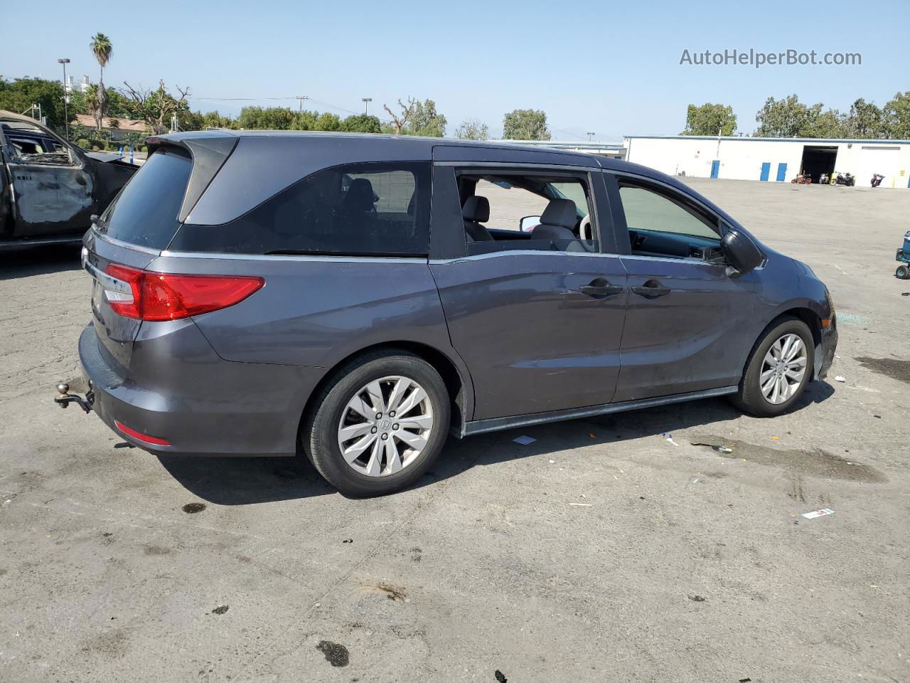 2019 Honda Odyssey Lx Угольный vin: 5FNRL6H29KB010957