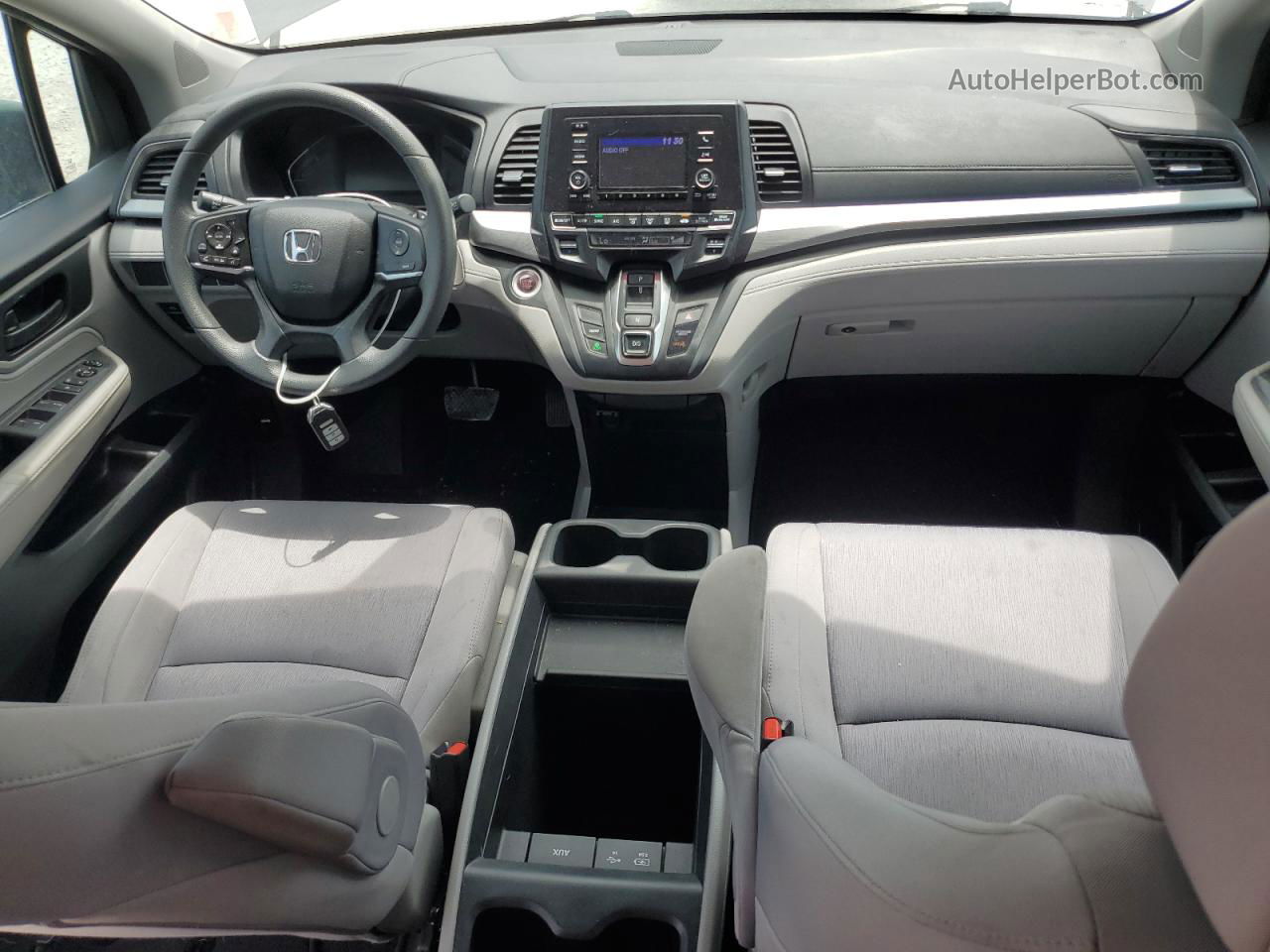 2019 Honda Odyssey Lx Charcoal vin: 5FNRL6H29KB012370