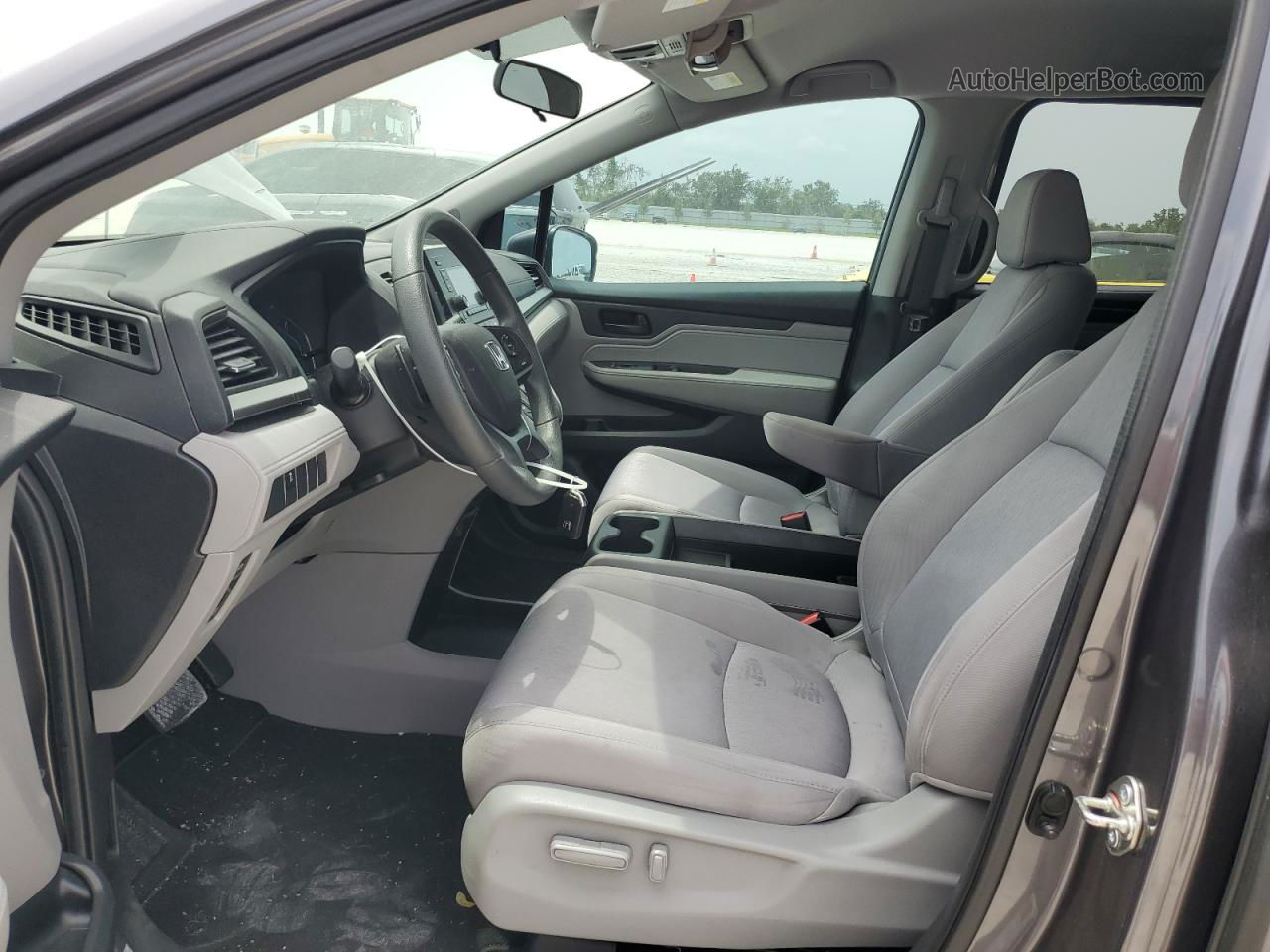 2019 Honda Odyssey Lx Charcoal vin: 5FNRL6H29KB012370