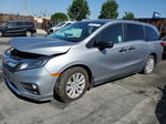 2019 Honda Odyssey Lx Silver vin: 5FNRL6H2XKB028240