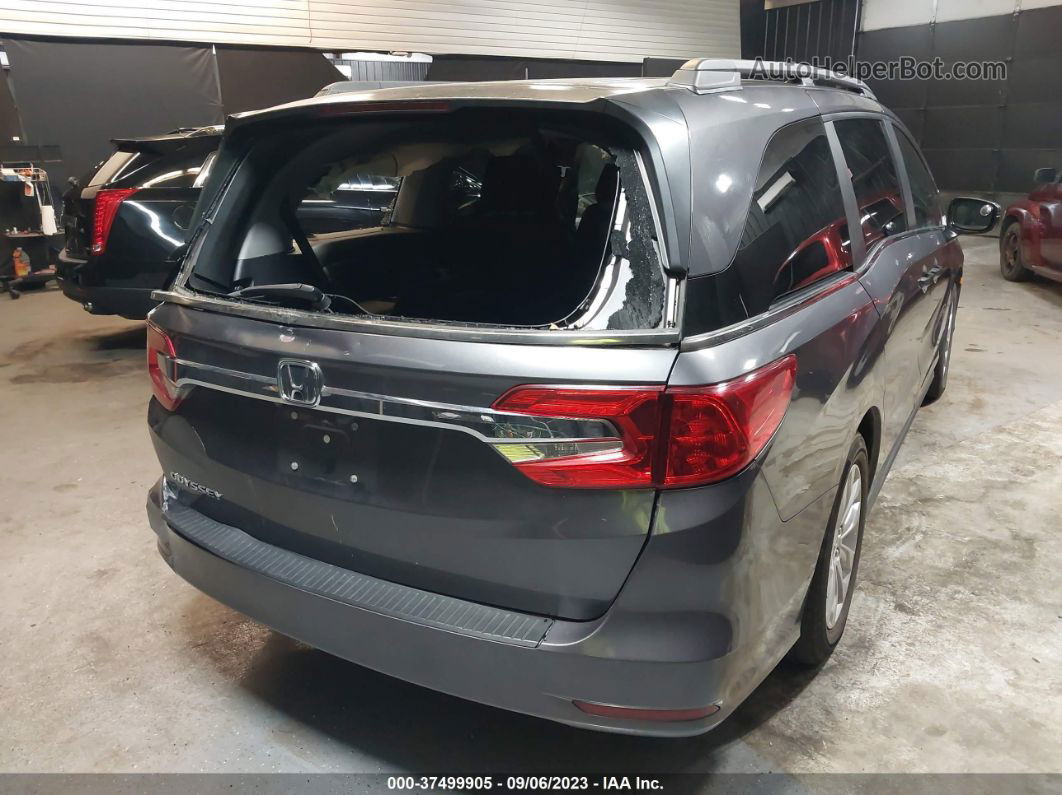 2019 Honda Odyssey Lx Gray vin: 5FNRL6H2XKB069127