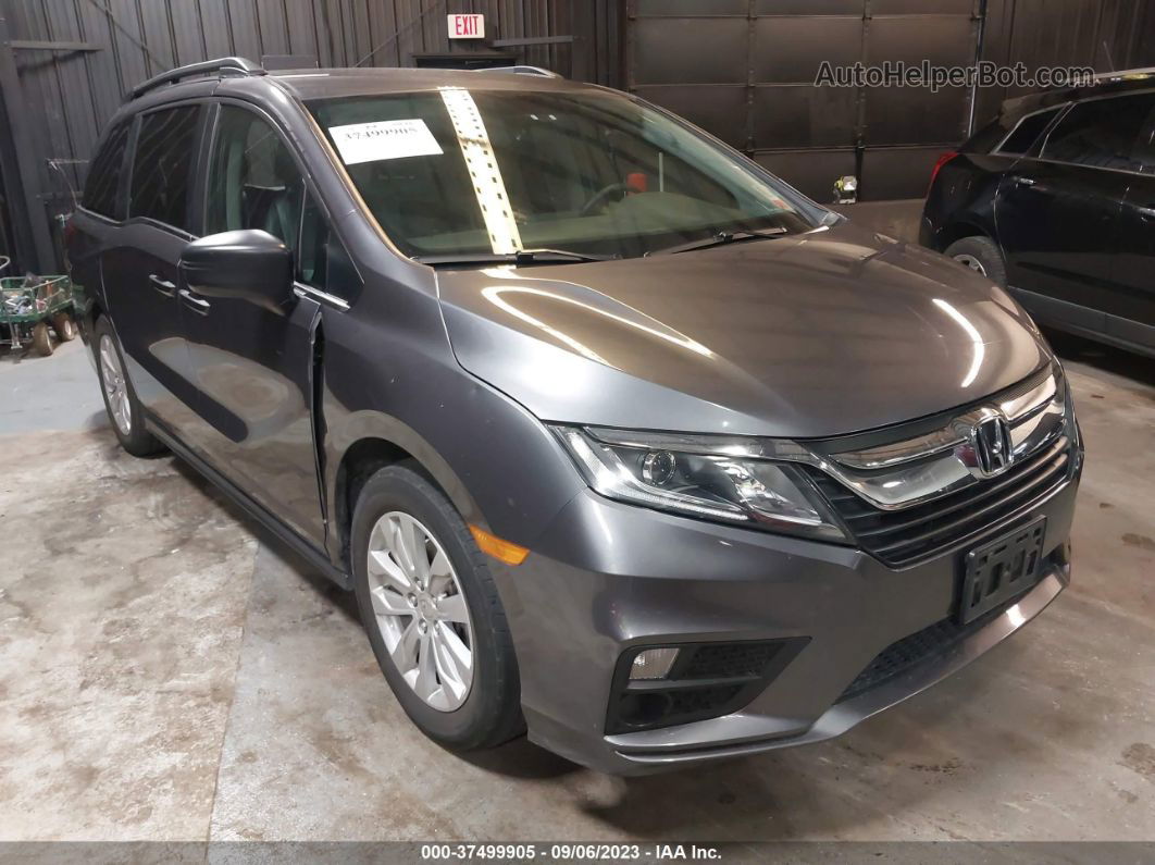 2019 Honda Odyssey Lx Gray vin: 5FNRL6H2XKB069127