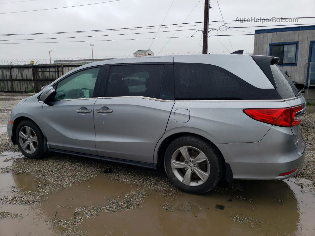 2019 Honda Odyssey Lx Gray vin: 5FNRL6H2XKB110999