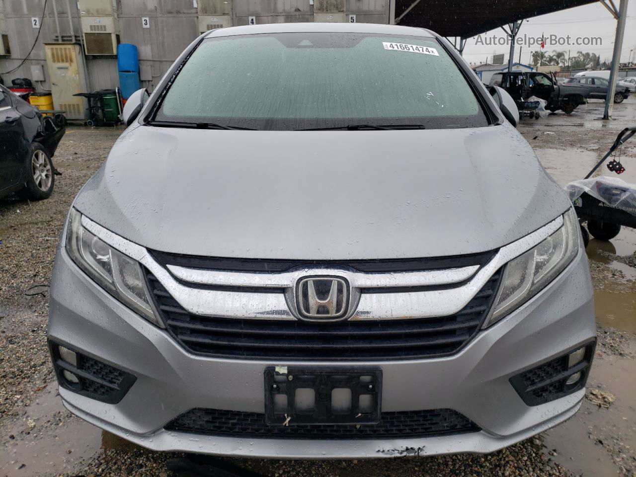 2019 Honda Odyssey Lx Gray vin: 5FNRL6H2XKB110999