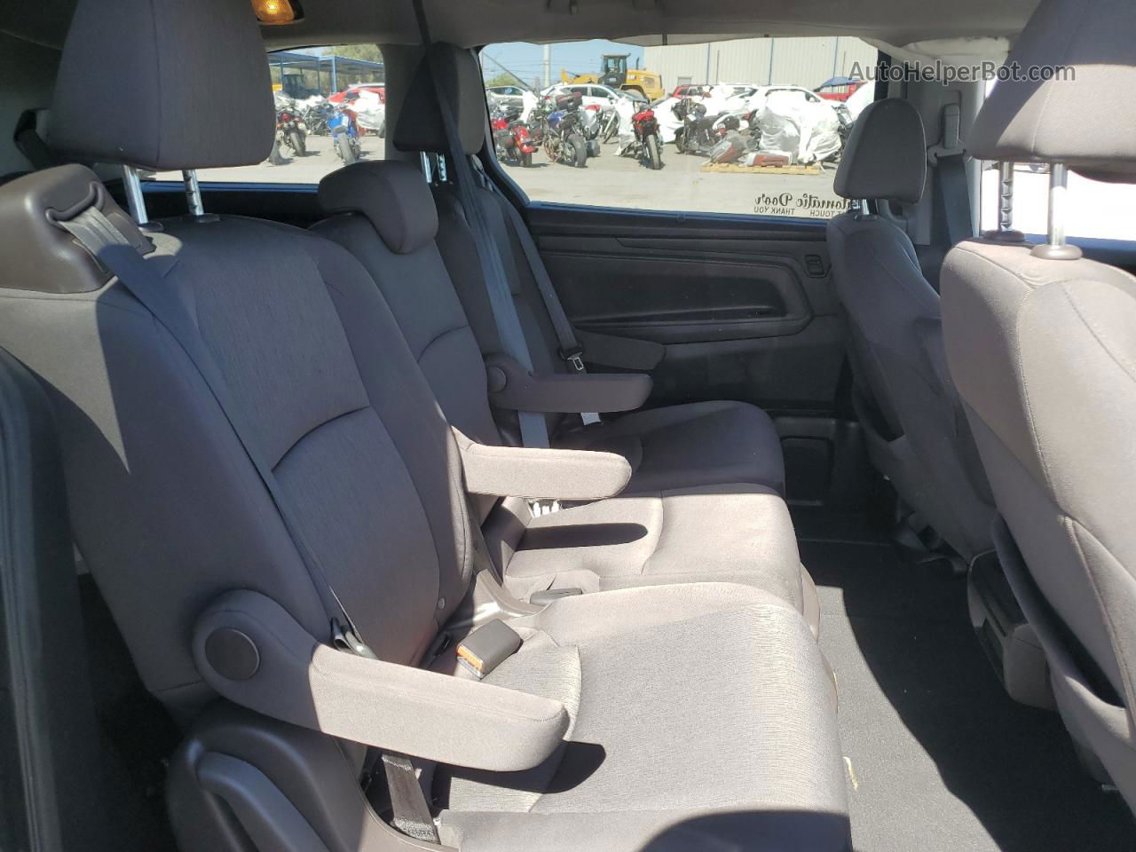 2019 Honda Odyssey Ex Gray vin: 5FNRL6H50KB084083