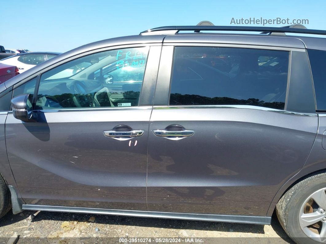 2019 Honda Odyssey Ex Gray vin: 5FNRL6H50KB127059