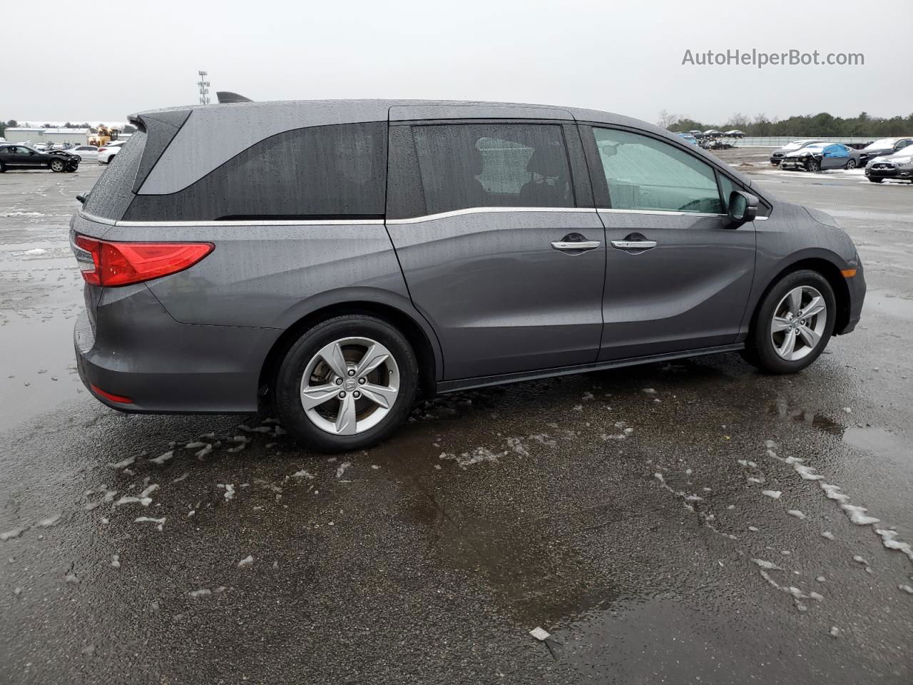 2020 Honda Odyssey Ex Gray vin: 5FNRL6H50LB067933