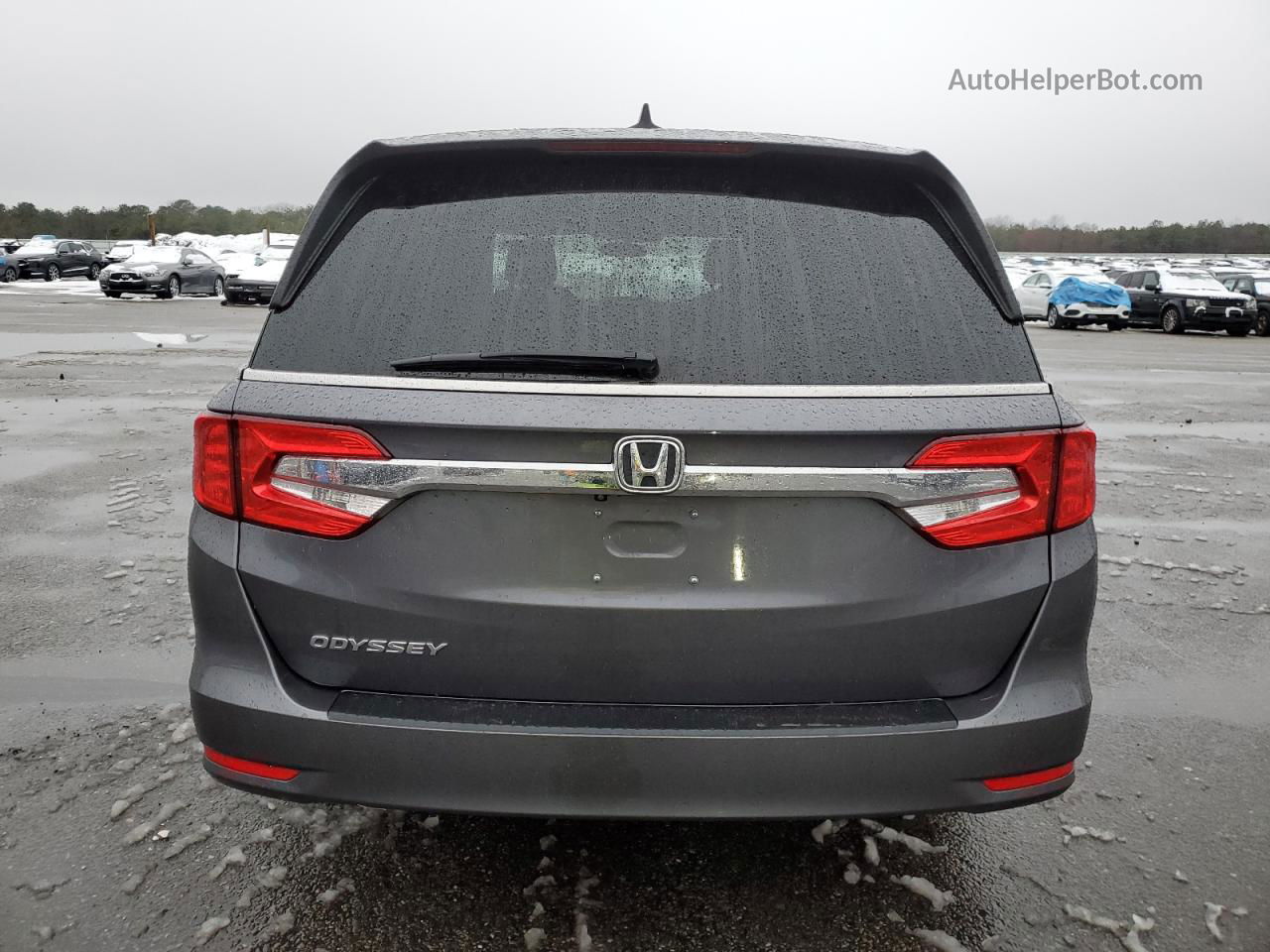 2020 Honda Odyssey Ex Gray vin: 5FNRL6H50LB067933