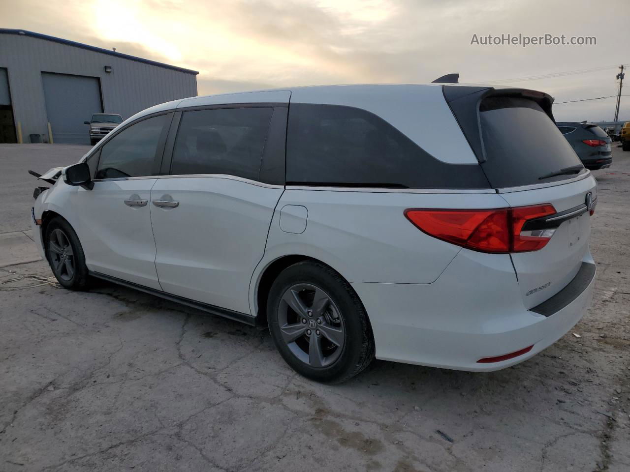 2021 Honda Odyssey Ex Белый vin: 5FNRL6H50MB022282