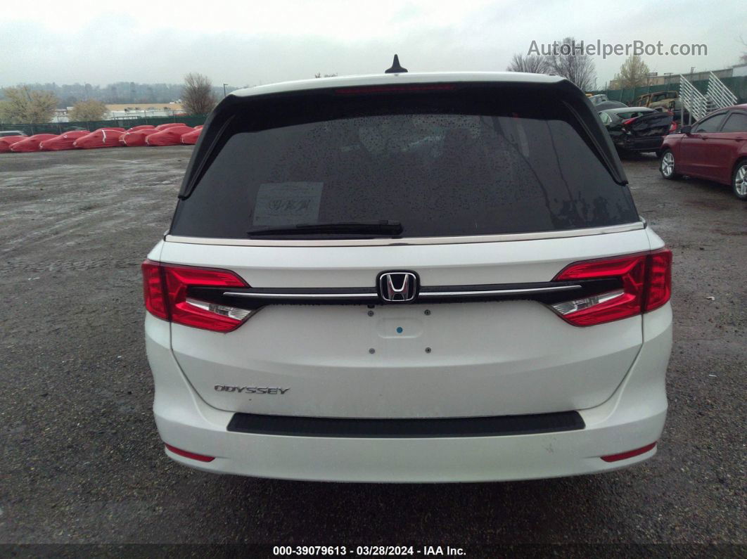 2021 Honda Odyssey Ex White vin: 5FNRL6H50MB042354