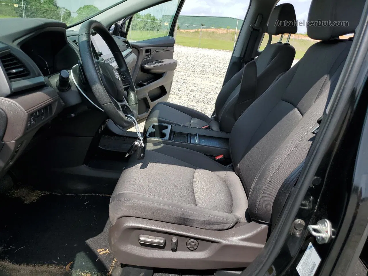 2019 Honda Odyssey Ex Черный vin: 5FNRL6H51KB136952