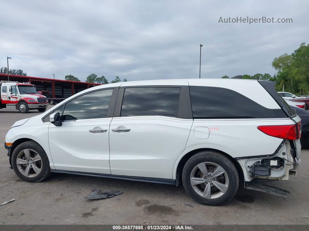 2020 Honda Odyssey Ex White vin: 5FNRL6H51LB033631