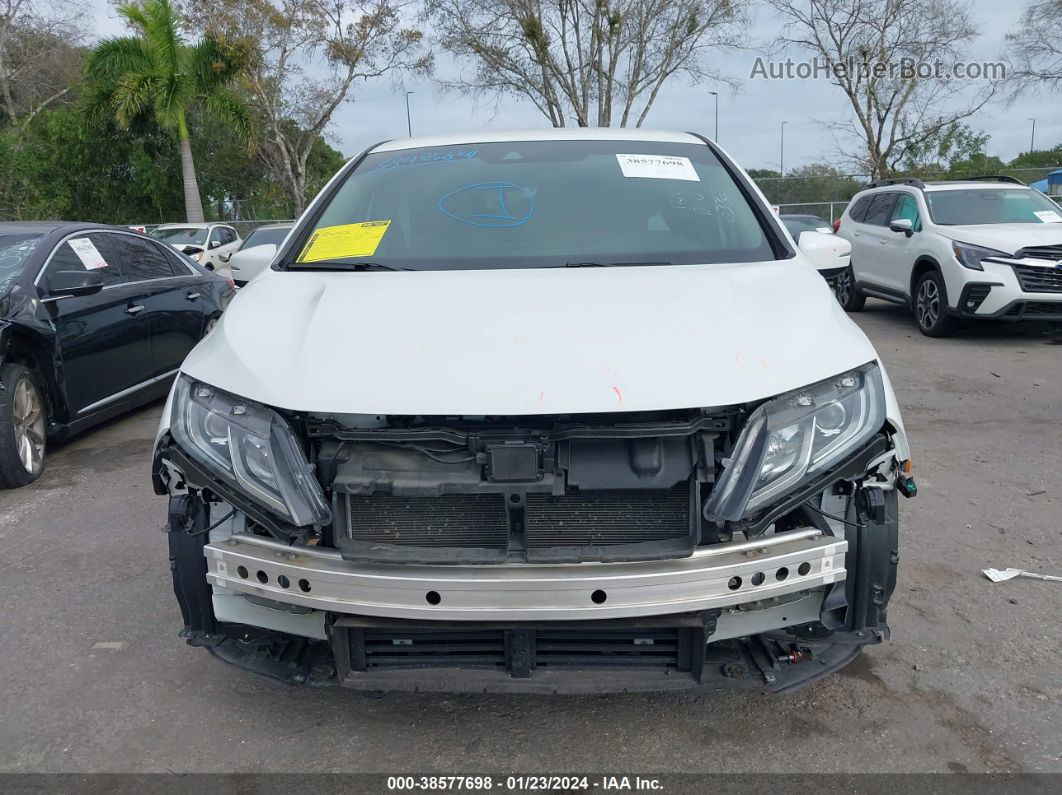 2020 Honda Odyssey Ex White vin: 5FNRL6H51LB033631