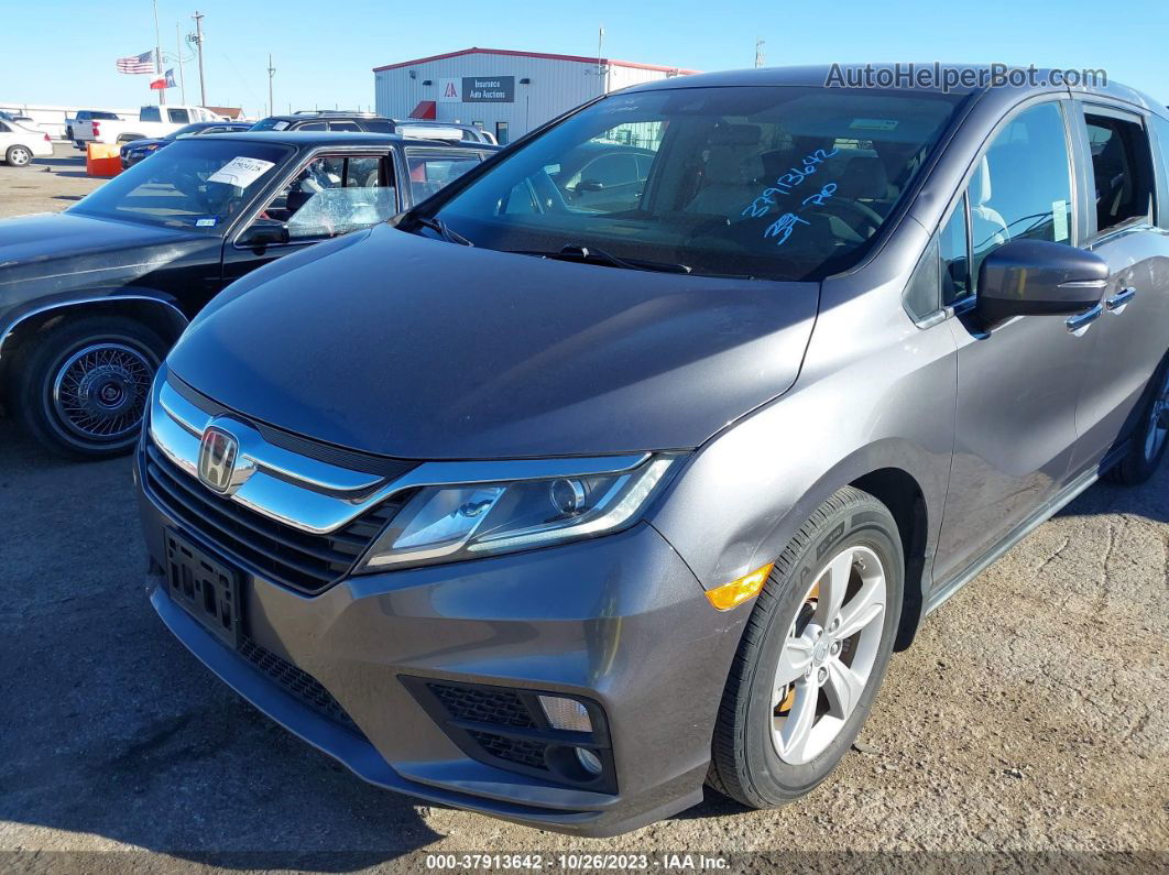 2020 Honda Odyssey Ex Gray vin: 5FNRL6H51LB065687