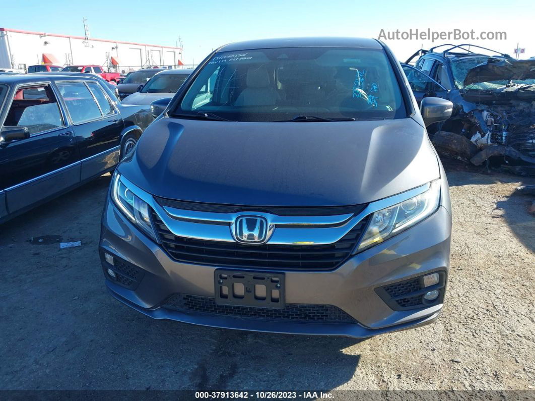 2020 Honda Odyssey Ex Gray vin: 5FNRL6H51LB065687