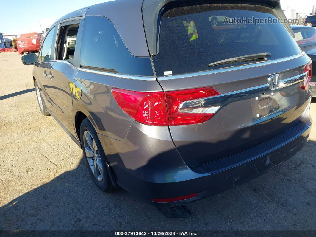 2020 Honda Odyssey Ex Gray vin: 5FNRL6H51LB065687