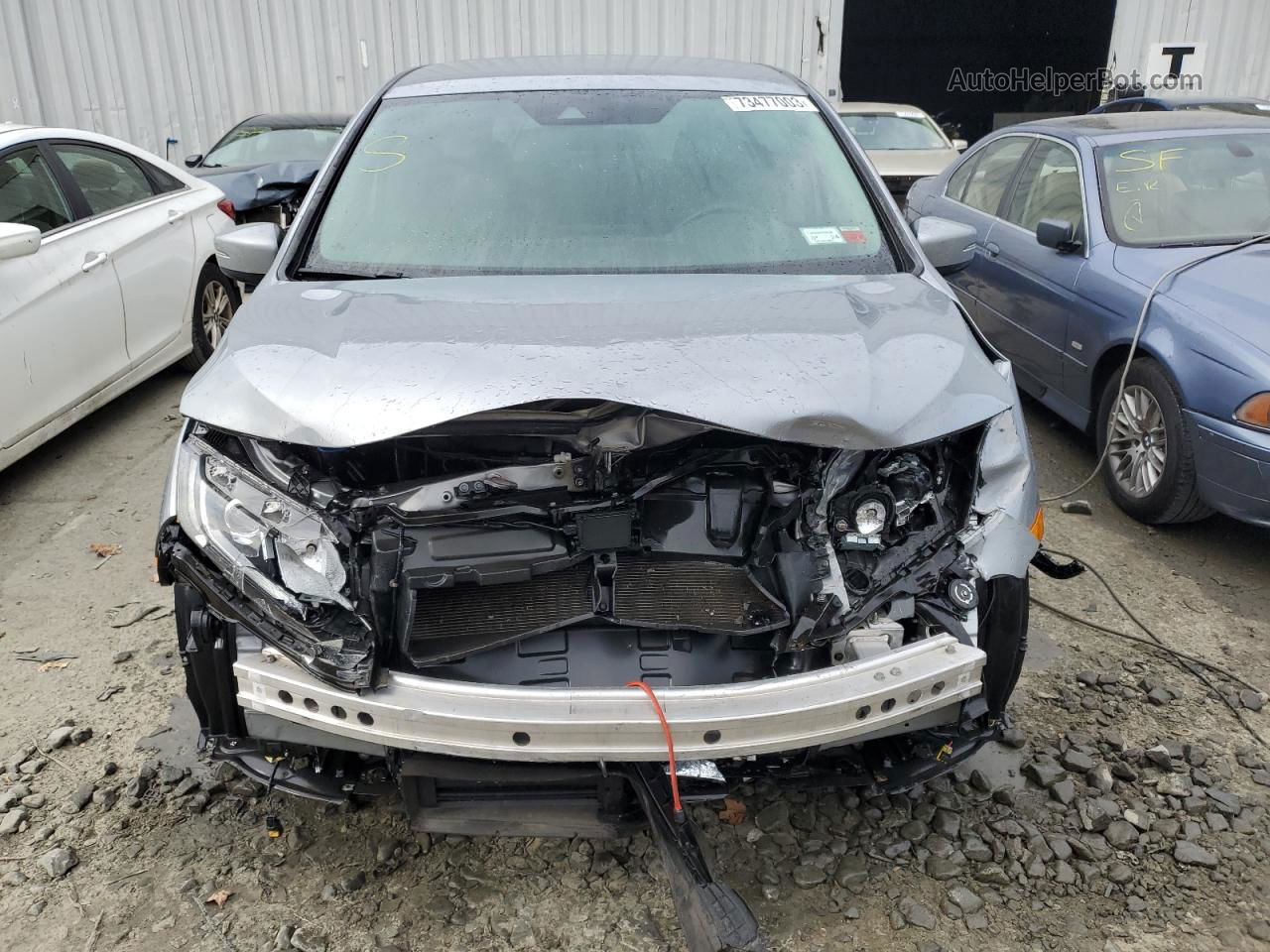 2020 Honda Odyssey Ex Silver vin: 5FNRL6H51LB072607