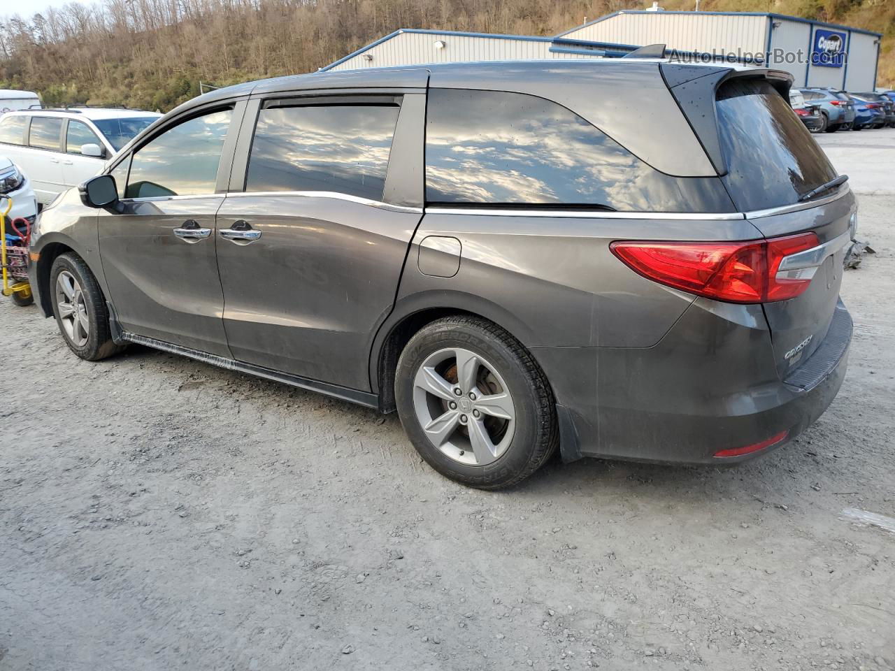 2019 Honda Odyssey Ex Gray vin: 5FNRL6H52KB009451