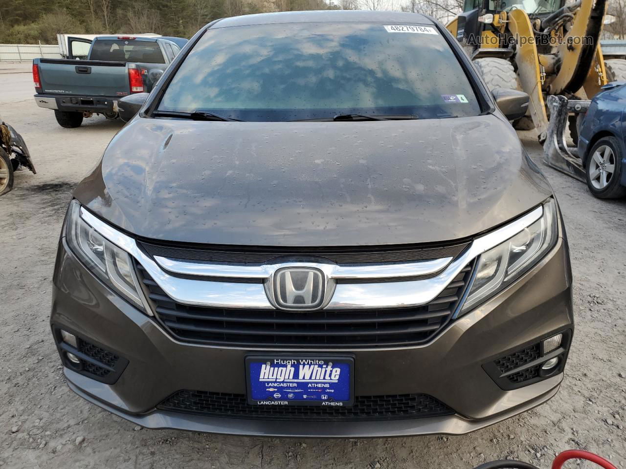 2019 Honda Odyssey Ex Серый vin: 5FNRL6H52KB009451