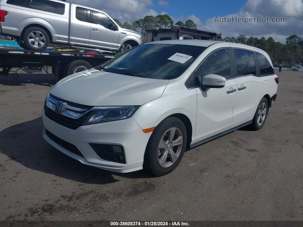 2020 Honda Odyssey Ex White vin: 5FNRL6H52LB013503