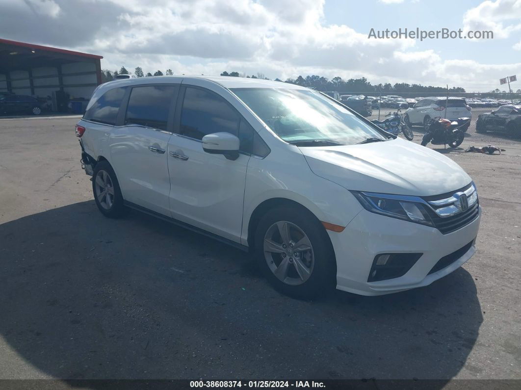 2020 Honda Odyssey Ex White vin: 5FNRL6H52LB013503