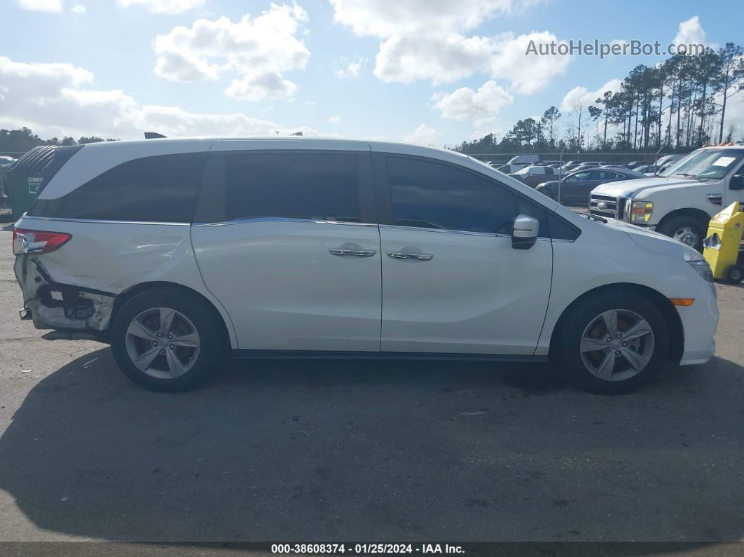 2020 Honda Odyssey Ex White vin: 5FNRL6H52LB013503