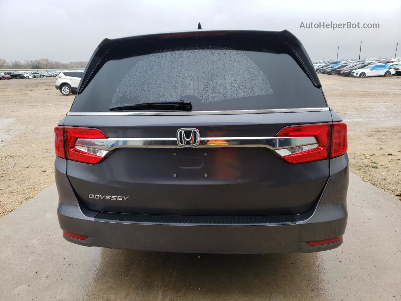 2020 Honda Odyssey Ex Gray vin: 5FNRL6H52LB047019